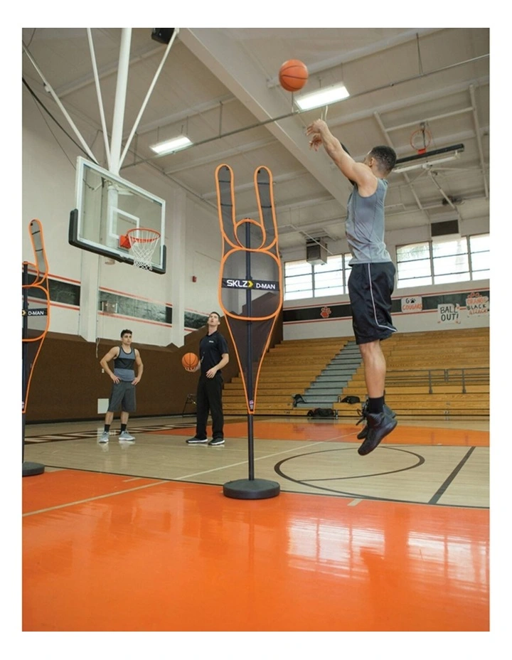 SKLZ D-Man Basketball Orange Adjustable Defensive Training Mannequin 6.5-8ft image 6