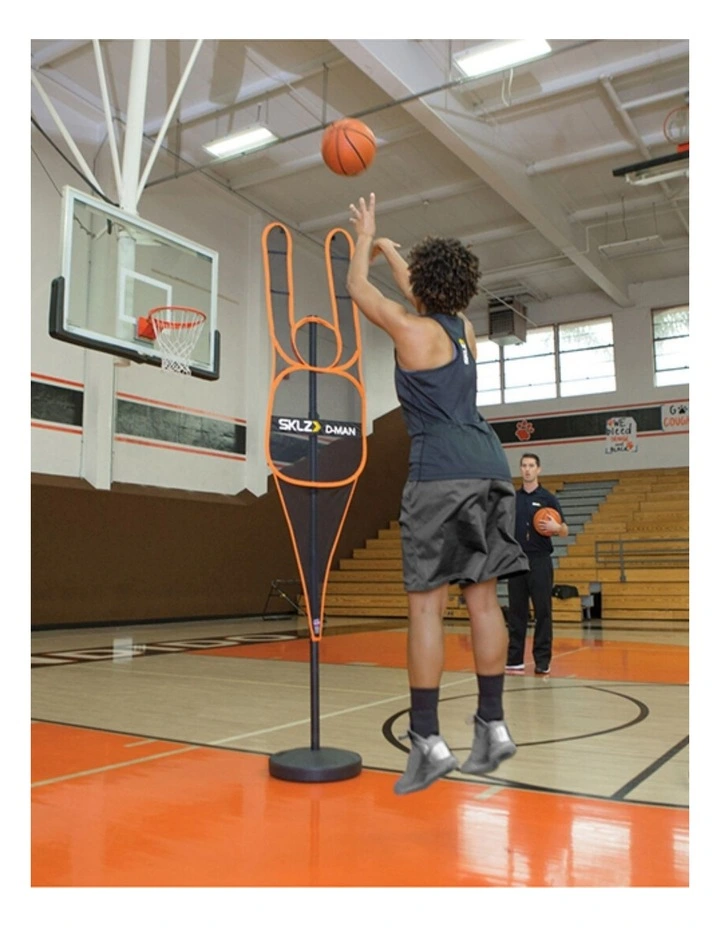 SKLZ D-Man Basketball Orange Adjustable Defensive Training Mannequin 6.5-8ft image 7