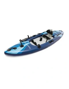 Intex Dakota Quest Sit-On-Top Inflatable Kayak Blue With Paddle Pump