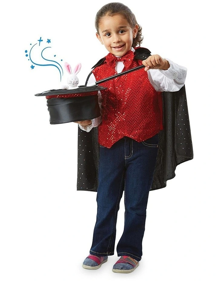 Melissa & Doug Magician Costume Set Kids Childrens Toy 3y image 3