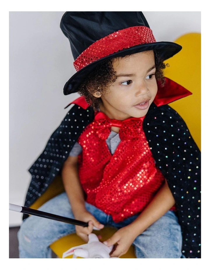 Melissa & Doug Magician Costume Set Kids Childrens Toy 3y image 4