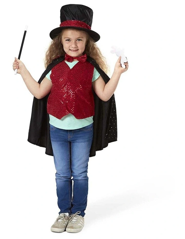 Melissa & Doug Magician Costume Set Kids Childrens Toy 3y image 5