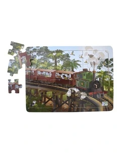 24pc Koala Dream All Aboard Aussie Animals Jigsaw Puzzle Kids Toy 18m 