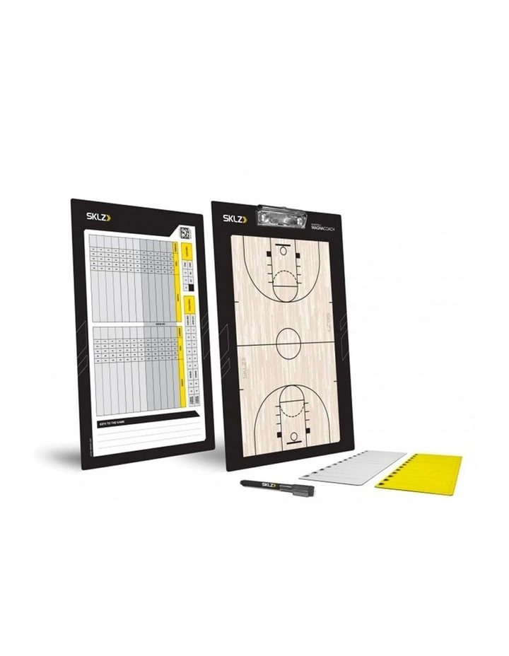 SKLZ Basketball Magna Coach Magnetic Dry-Erase Board Full Court Diagram image 1