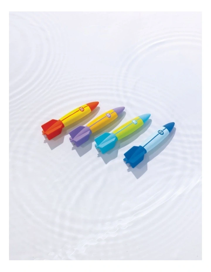 16pc Intex Underwater Torpedoes Dive Toys Set Multicolour Kids 6y image 4