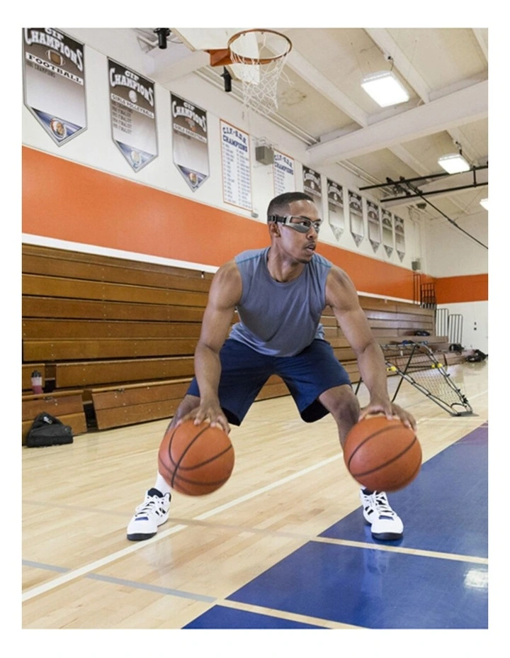 SKLZ Basketball Court Vision Training Goggles Adjustable Fit Black image 3