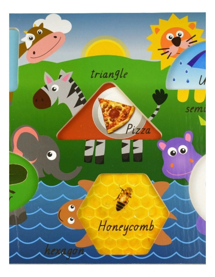 Koala Dream 2 In 1 Safari Animal Shape Early Learning Peg Puzzle 18m  image 4