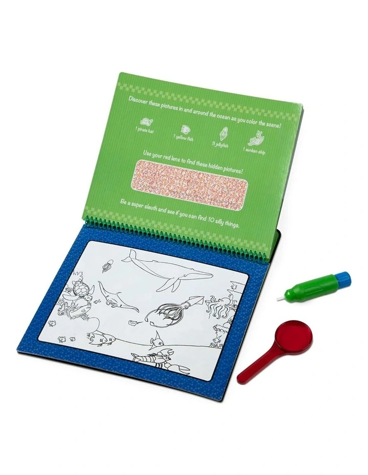 Melissa & Doug On The Go Water WOW! Animal Antics Deluxe Kids Toy 5y image 1