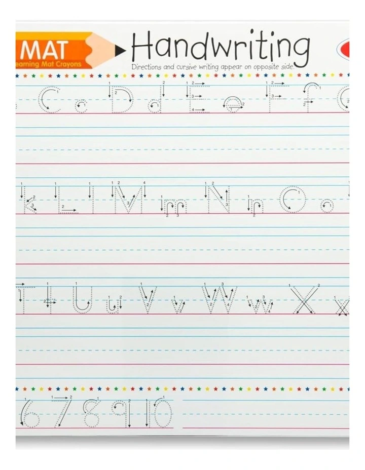 Melissa & Doug Handwriting Write-A-Mat Bundle Of 6 Educational Kids Toy 5y image 2