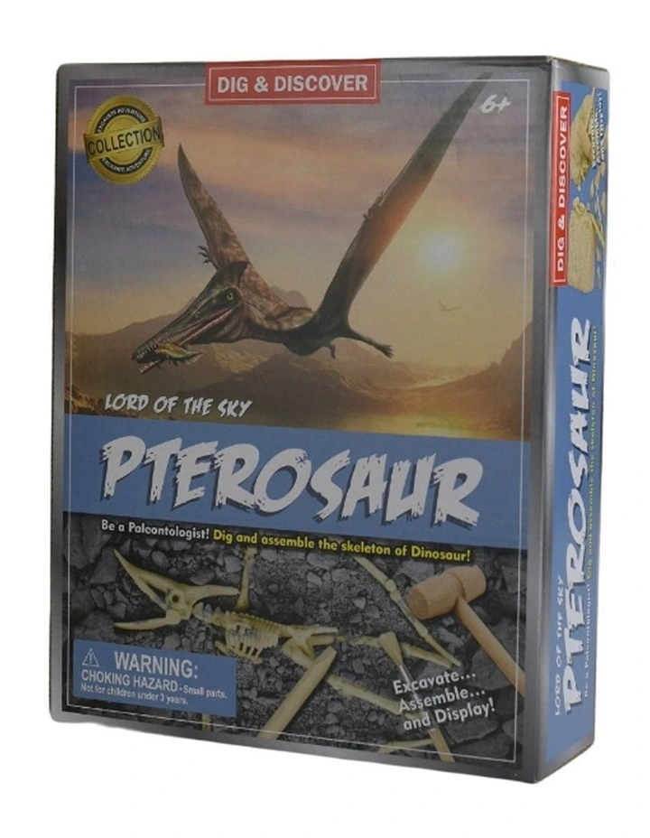 Kaper Kidz Dig & Discover Pterosaur Excavation Kit Dinosaur Toy 6y image 2