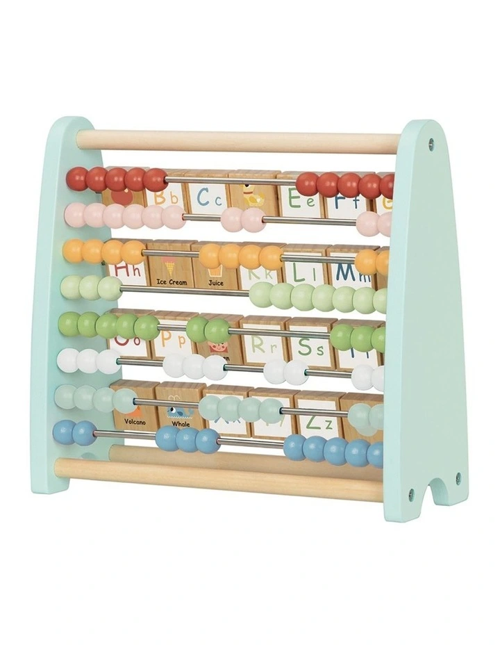 Tooky Toy Double Sided Abacus My Forest Friends Educational Toy Kids 2y image 2