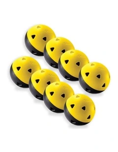 8pc SKLZ Impact Practice Softballs Durable Training Balls for Baseball
