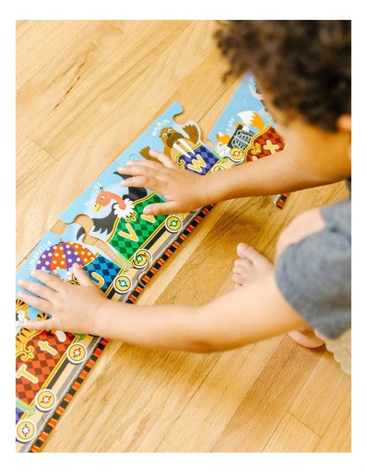 27pc Melissa & Doug Alphabet Express Floor Puzzle Extra-Thick Pieces Kids 3y image 4