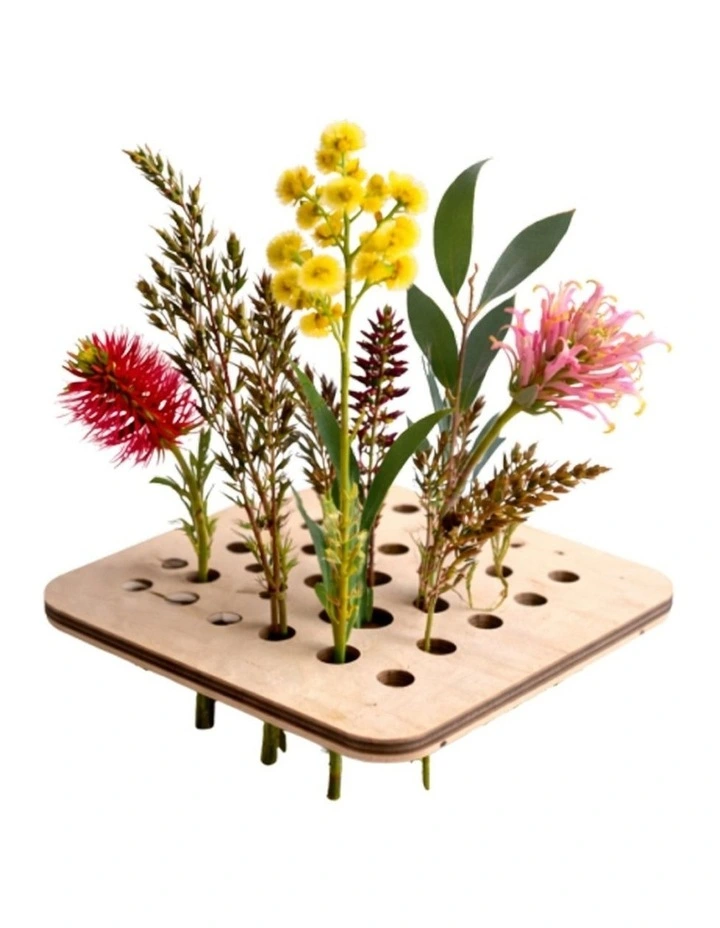 Koala Dream Bush Blooms Wooden Weaving Shapes Craft Kit Kids 3y image 5