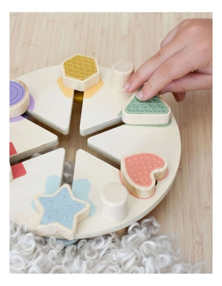 Kaper Kidz Wooden Shape And Colour Match Table Toy Kids Educational 12m image 5