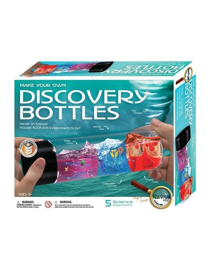 Kaper Kidz 5-In-1 Make Your Own Discovery Bottle Science Kit 8Y image 1