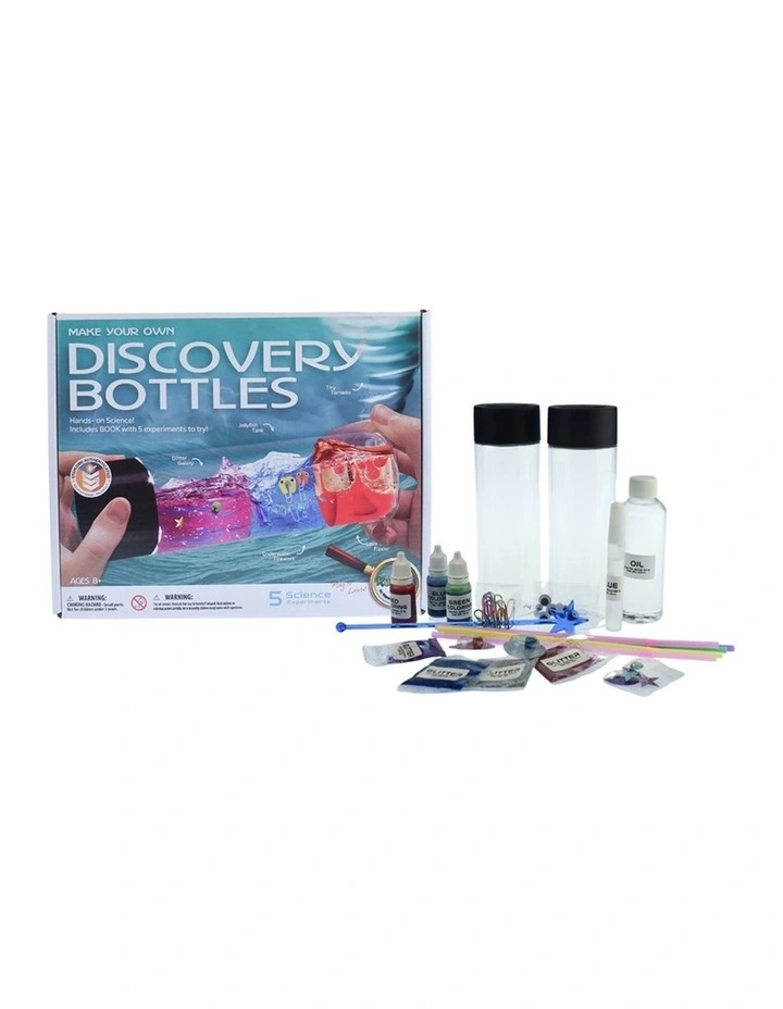 Kaper Kidz 5-In-1 Make Your Own Discovery Bottle Science Kit 8Y image 5
