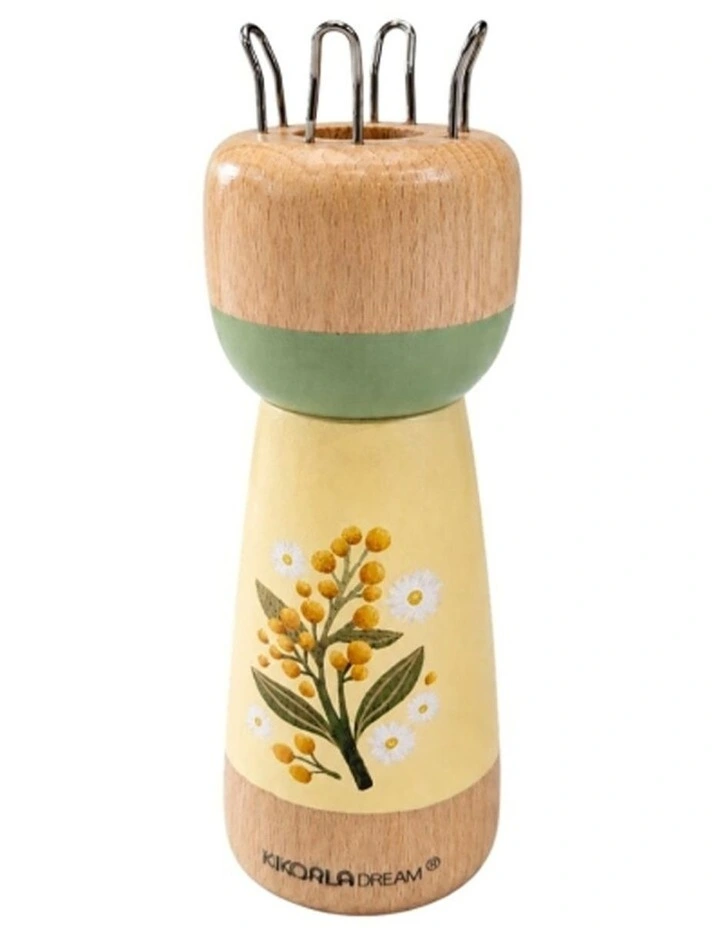 Koala Dream Kids Australian Flora Wattle Blooms Knitting Doll Craft Kit 5y image 2
