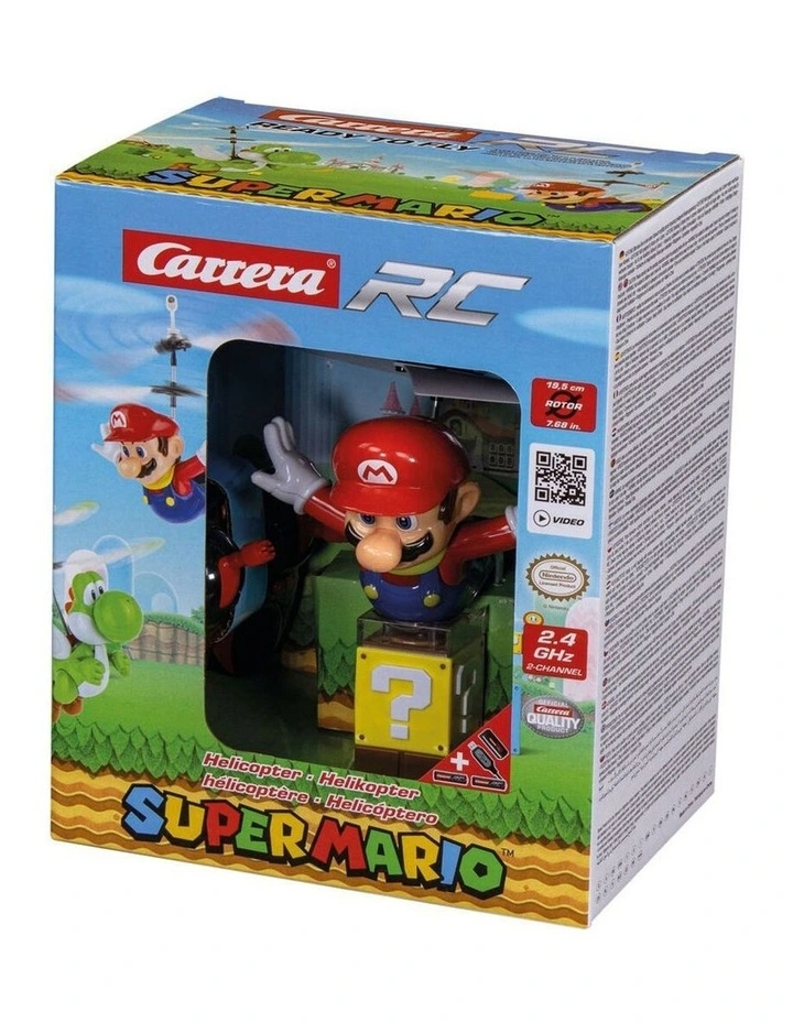 CARRERA Nintendo Air Helicopter 2.4GHz Kids Toy Flying Cape Mario Remote Control image 2