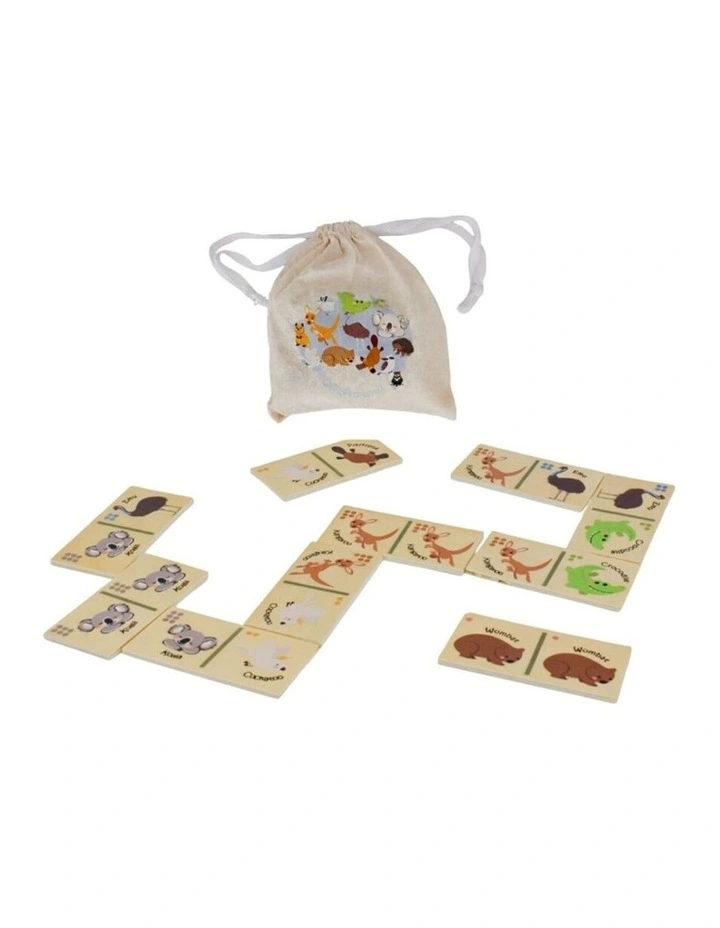 Koala Dream Bush Buddies Memory & Dominoes Game Set Aussie Animals image 5