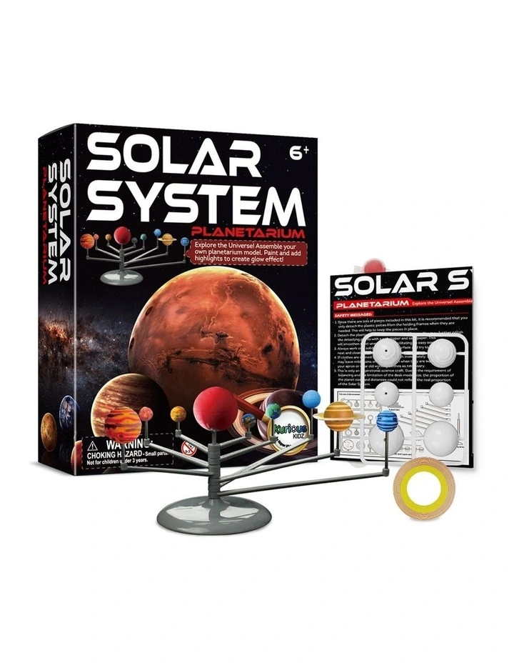Kaper Kidz Solar System Planetarium Build Paint Educational Kit 6y image 1