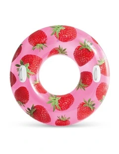 Intex Tropical Fruit Inflatable Swim Floating Tubes 1.07m Assorted 9 