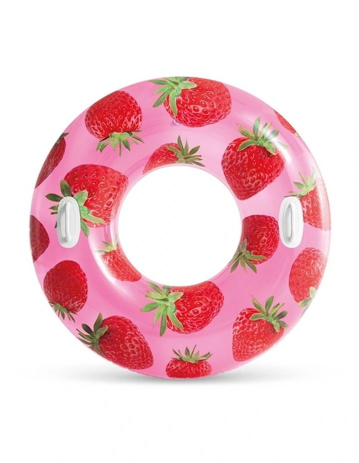 Intex Tropical Fruit Inflatable Swim Floating Tubes 1.07m Assorted 9 image 1