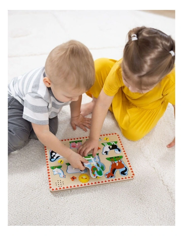Melissa & Doug See-Inside Numbers Wooden Peg Puzzle Toy Set Assorted Kids 2y image 5