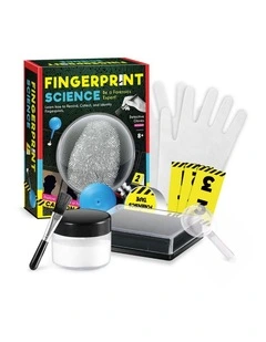 Kaper Kidz Fingerprint Science Kit Educational STEM Toy For Kids 8