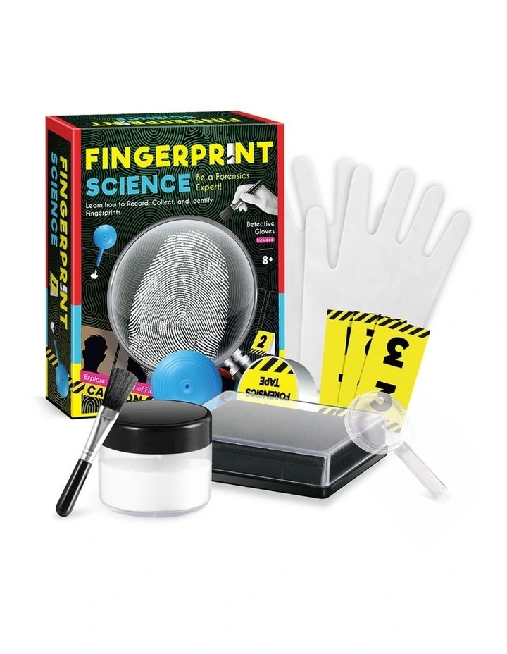 Kaper Kidz Fingerprint Science Kit Educational STEM Toy For Kids 8 image 1