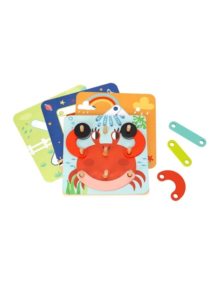 Tooky Toy My Learning Puzzle Childrens Kids Game 3 Years Plus image 5