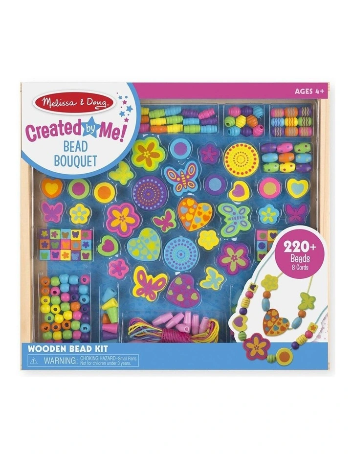 Melissa & Doug Bead Bouquet Childrens Toy DIY Crafting Activity Set 4y image 1
