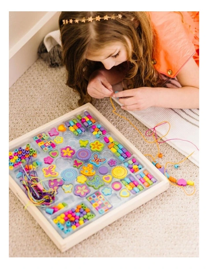 Melissa & Doug Bead Bouquet Childrens Toy DIY Crafting Activity Set 4y image 2