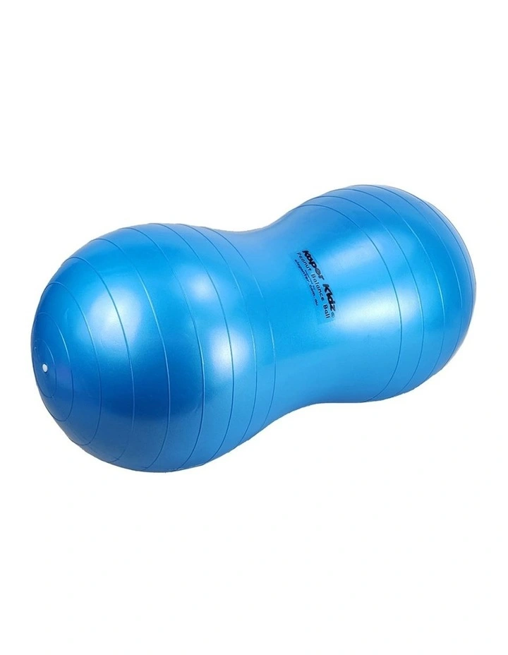 Kaper Kidz Inflatable Peanut Balance Ball Kids Toy Blue 90cm 12m image 1