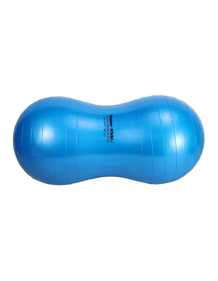 Kaper Kidz Inflatable Peanut Balance Ball Kids Toy Blue 90cm 12m image 2