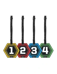 4pc SKLZ Reactive Agility Sport Targets With Straps For Soccer Training