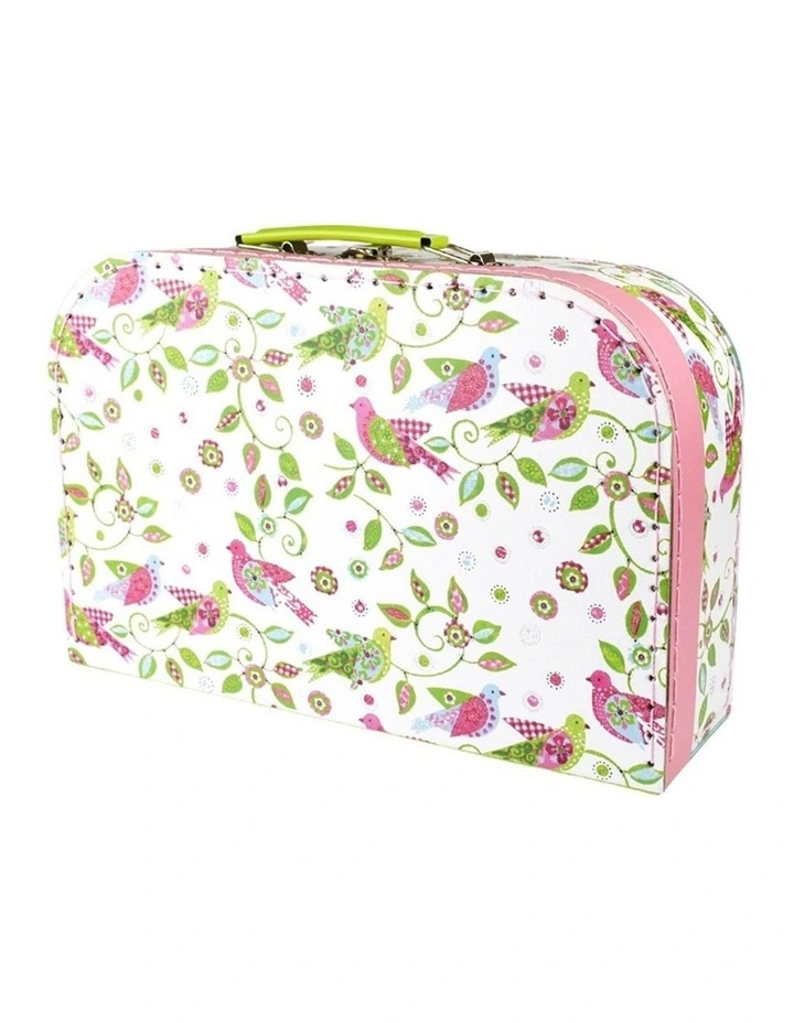 Kaper Kidz Bird Tin Tea Set Suitcase Kids Pretend Play 3 Years Plus image 4