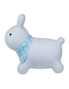 Kaper Kidz Bouncy Rider Ashby The Rabbit Inflatable Toy Kids 12m 