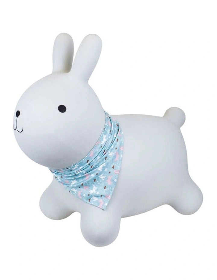 Kaper Kidz Bouncy Rider Ashby The Rabbit Inflatable Toy Kids 12m image 2