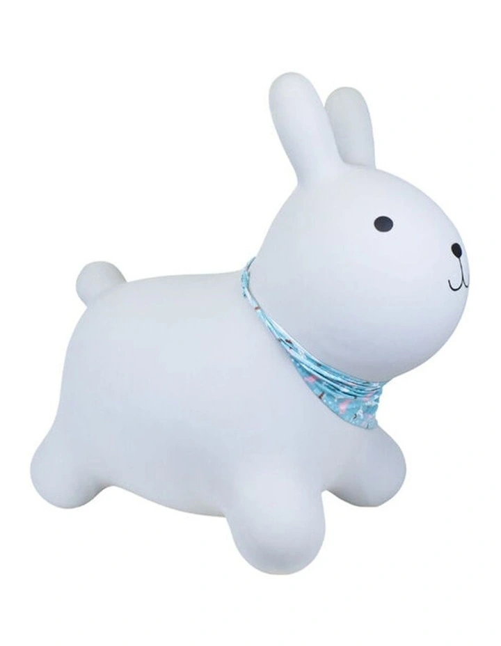 Kaper Kidz Bouncy Rider Ashby The Rabbit Inflatable Toy Kids 12m image 3