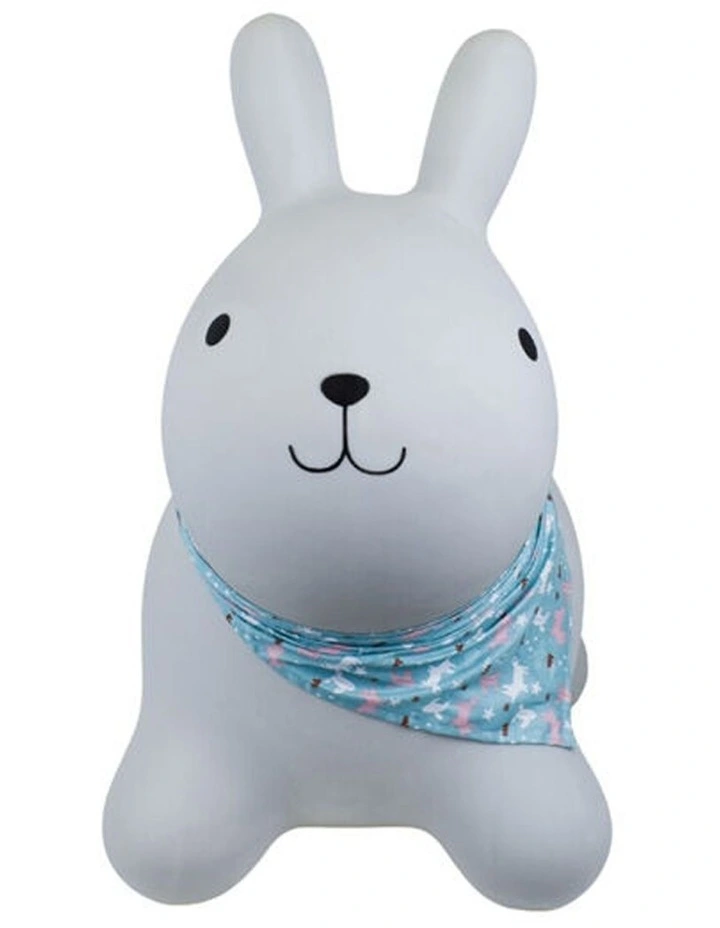 Kaper Kidz Bouncy Rider Ashby The Rabbit Inflatable Toy Kids 12m image 4