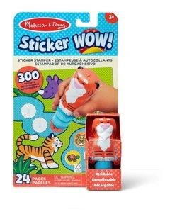 Melissa & Doug Sticker WOW Activity Pad Stamper Set Tiger Kids Toy 3y 