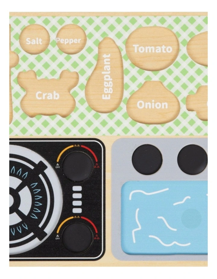Tooky Toy Kitchen Interactive Pretend Play Set Kids 3y image 4