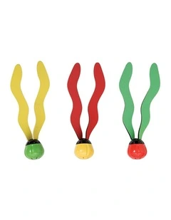3pc Intex Underwater Pool Toy Fun Balls With Floating Streamers Kids 6y 