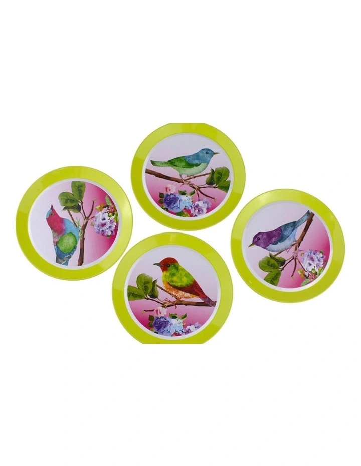 13pc Kaper Kidz Bird Design Kids Tin Tea Mug Set Pretend Play 3y  image 3