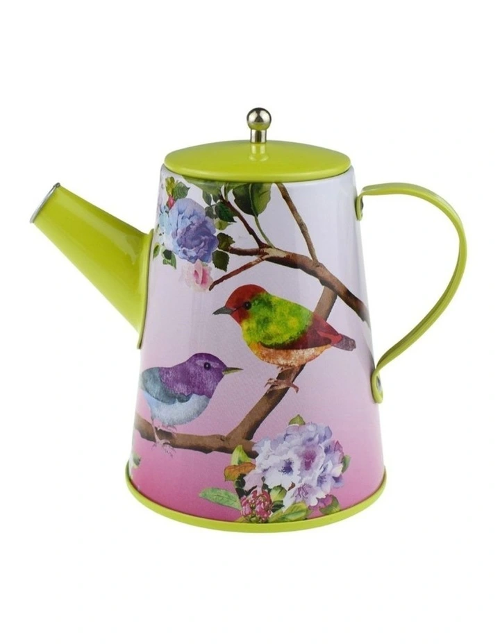 13pc Kaper Kidz Bird Design Kids Tin Tea Mug Set Pretend Play 3y  image 5