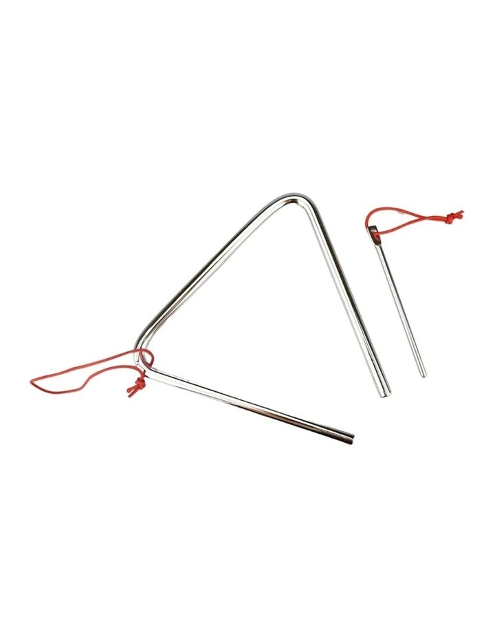Kaper Kidz Metal Music Triangle 15cm Kids Toy Instrument 3y Educational image 3