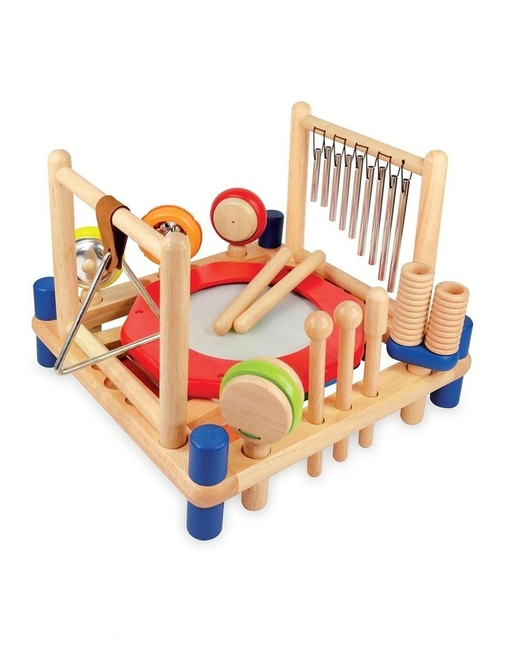 Im Toy Melody Mix Wooden Musical Instruments Kids Set 3 Multicoloured image 2