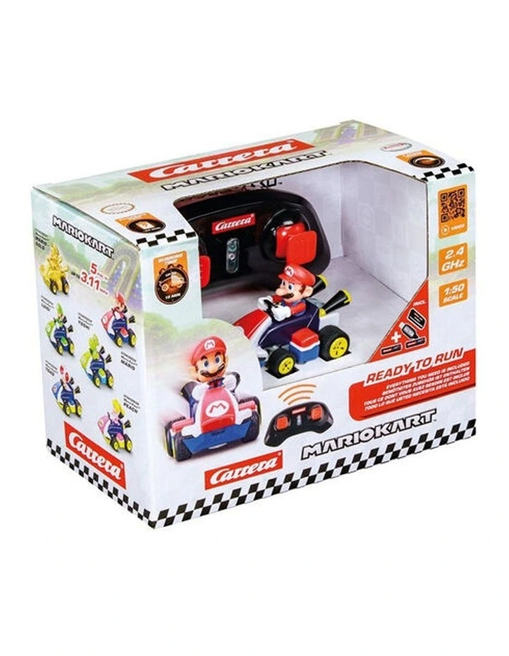 CARRERA Mario Kart Mini RC 2.4GHz Remote Control Kids Racing Toy 3y image 4