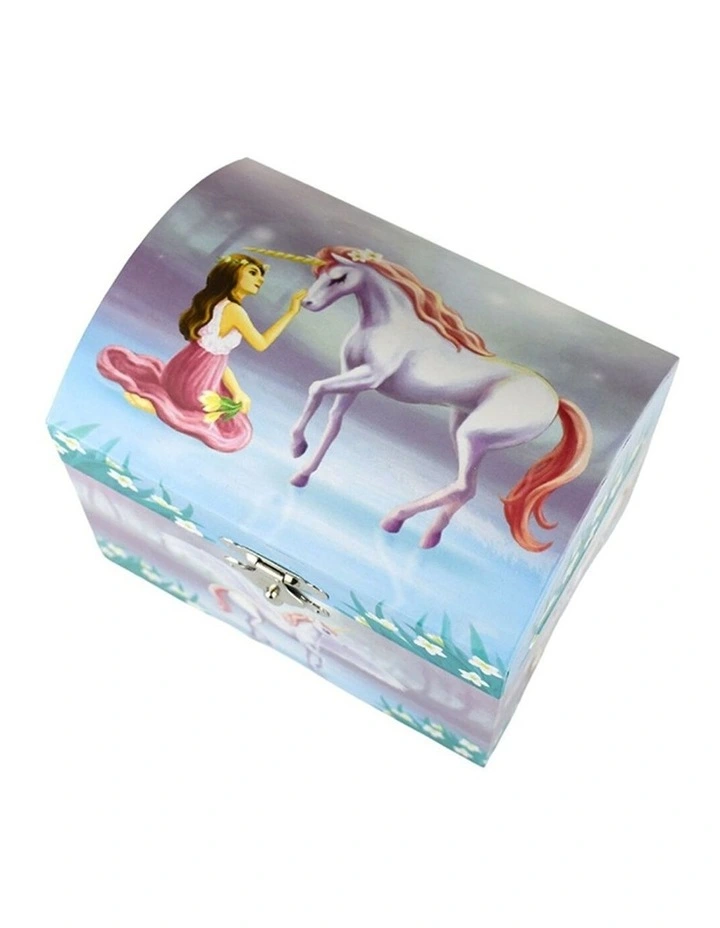 Kaper Kidz 13cm Sugar Plum Unicorn Music Dome Box Kids Toy 3 Years Plus image 2